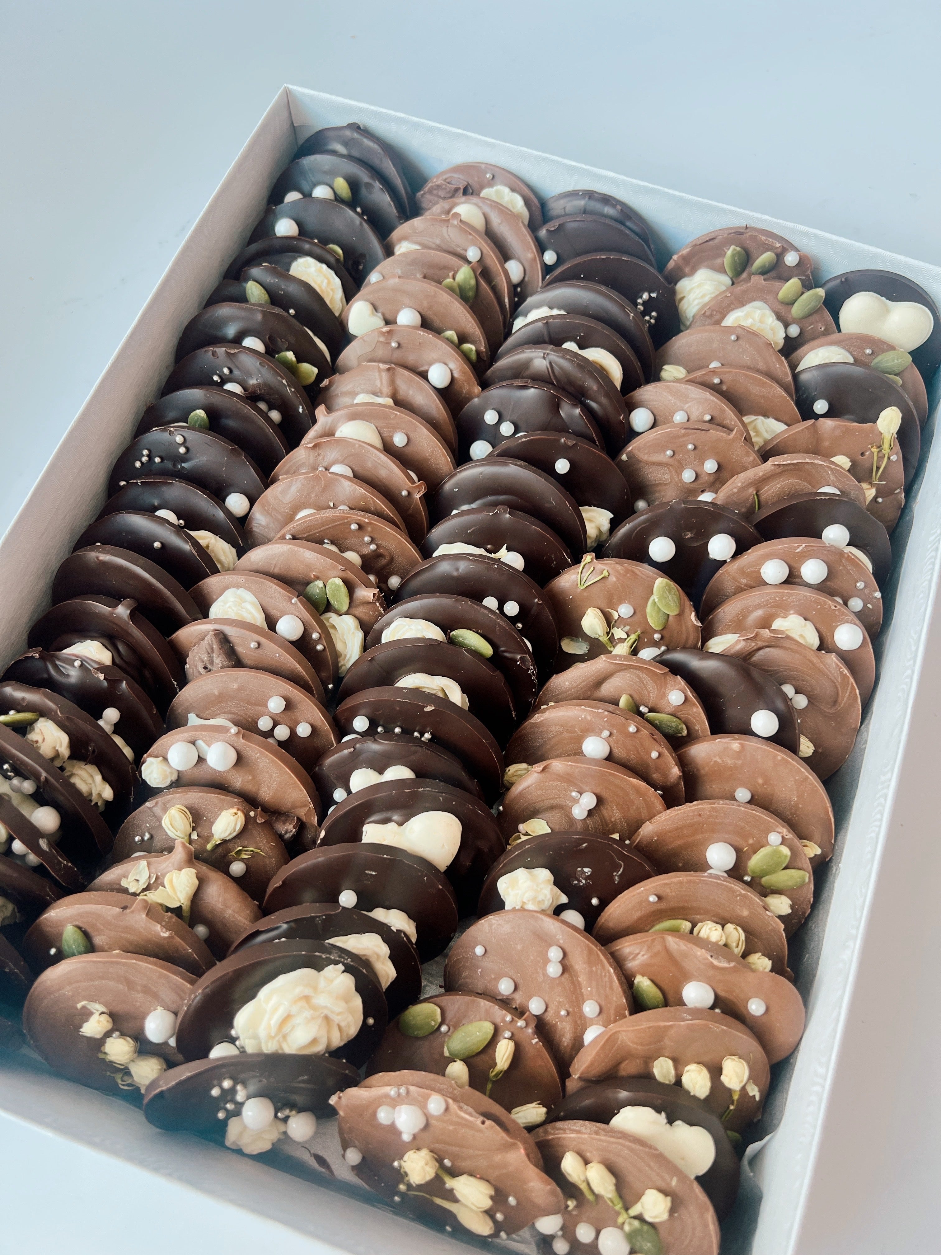 Mendiants (Chocolate Coins)