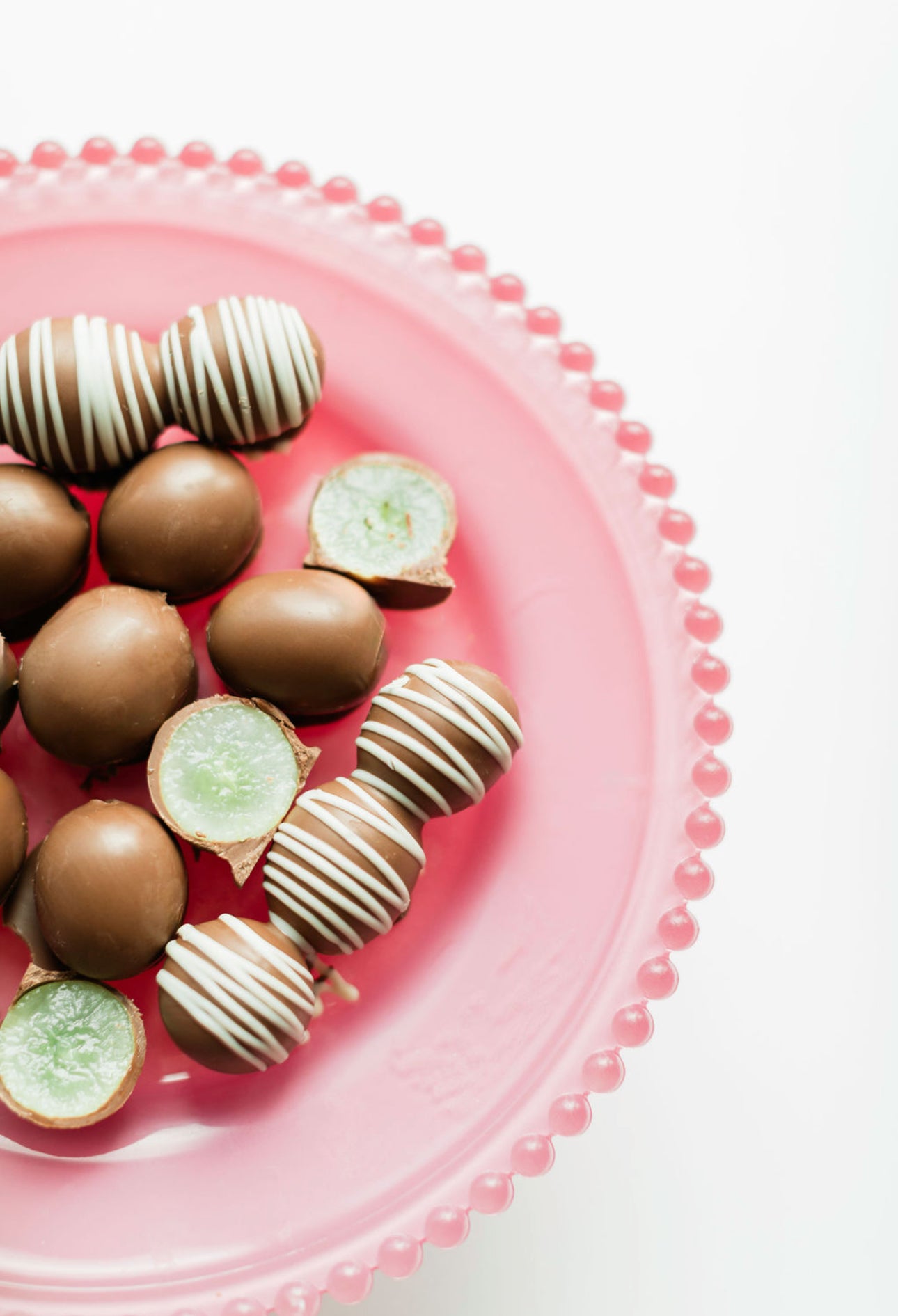 Chocolate Kissed Grapes