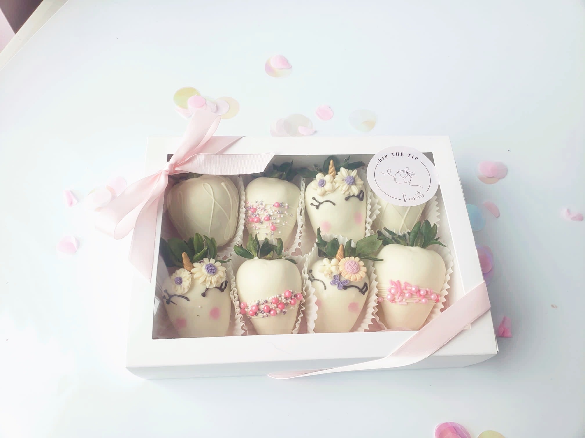 Unicorn Strawberries